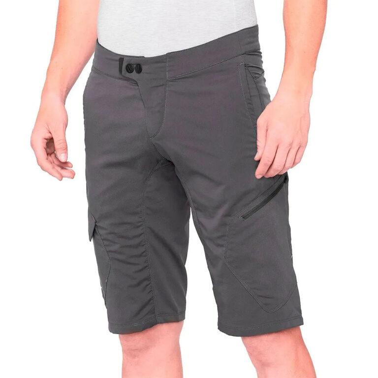 100percent Ridecamp Shorts 32 Charcoal - 36 Charcoal