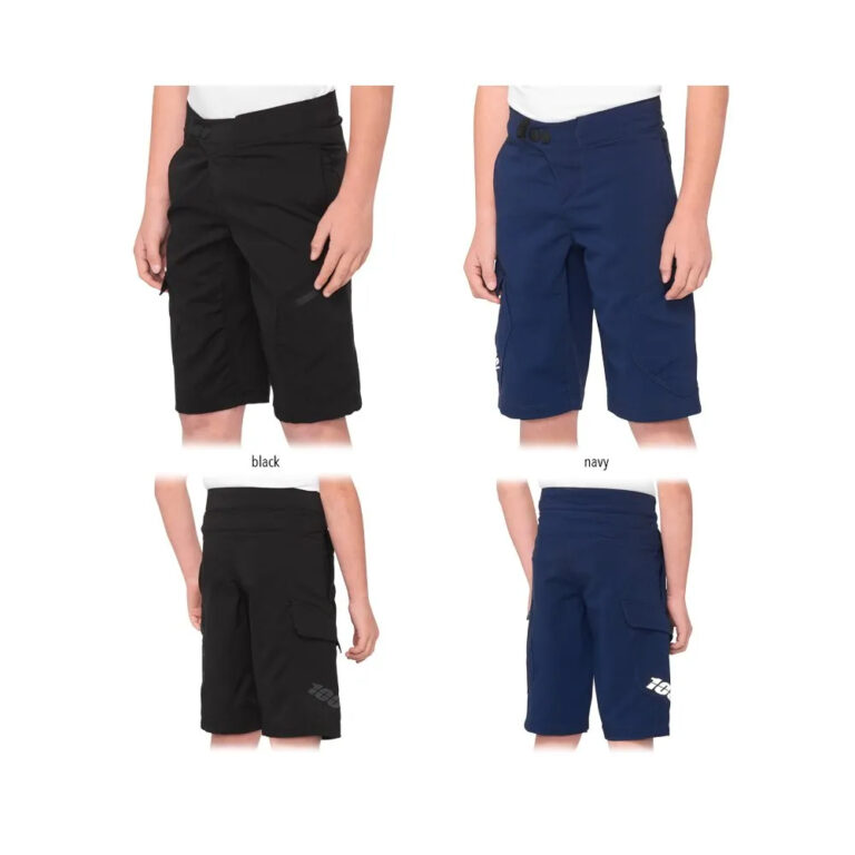 100percent Ridecamp Shorts 10-12 Years Black - 8-10 Years Black - Image 3