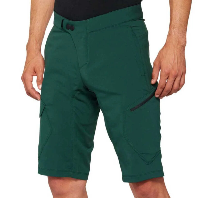 100percent Ridecamp Shorts 28 Forest Green - 38 Forest Green