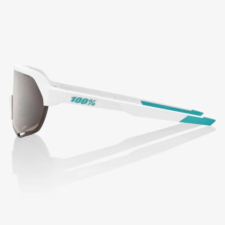 100percent S2 Bora Hans Grohe Team Sunglasses Hiper Silver Mirror/CAT3 White - Image 3