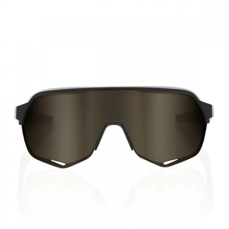 100percent S2 Sunglasses Soft Gold/CAT3 Matte Black - Image 2