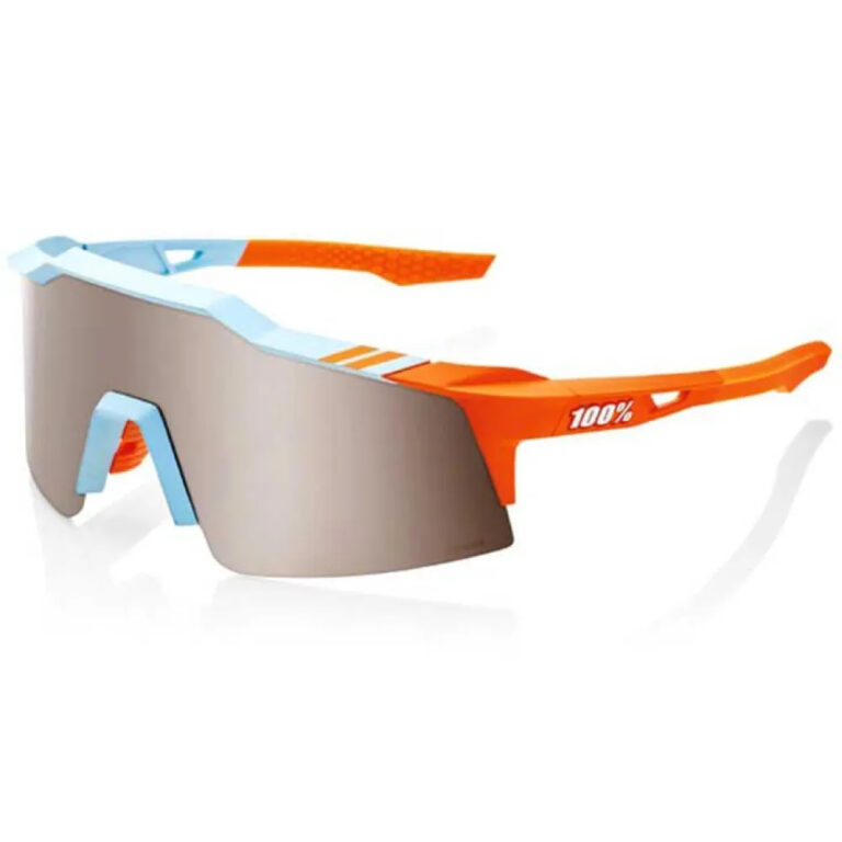 100percent Speedcraft SL Sunglasses Hiper Silver Mirror/CAT3 Soft Tact Two Tone