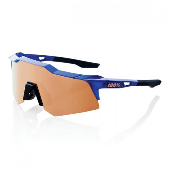 100percent Speedcraft XS Sunglasses HiPER Copper Mirror/CAT3 Gloss Cobalt Blue