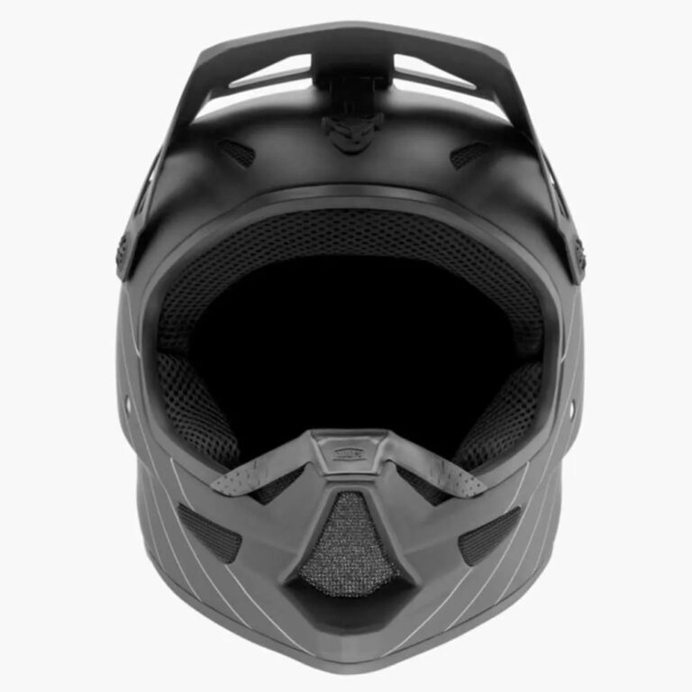 100percent Status Junior Downhill Helmet S Essential Black - L Essential Black - Image 3