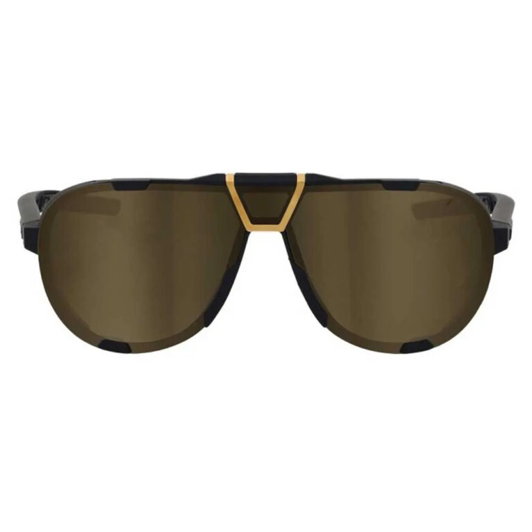 100percent Westcraft Sunglasses Soft Gold Mirror/CAT3 Soft Tact Black - Image 2