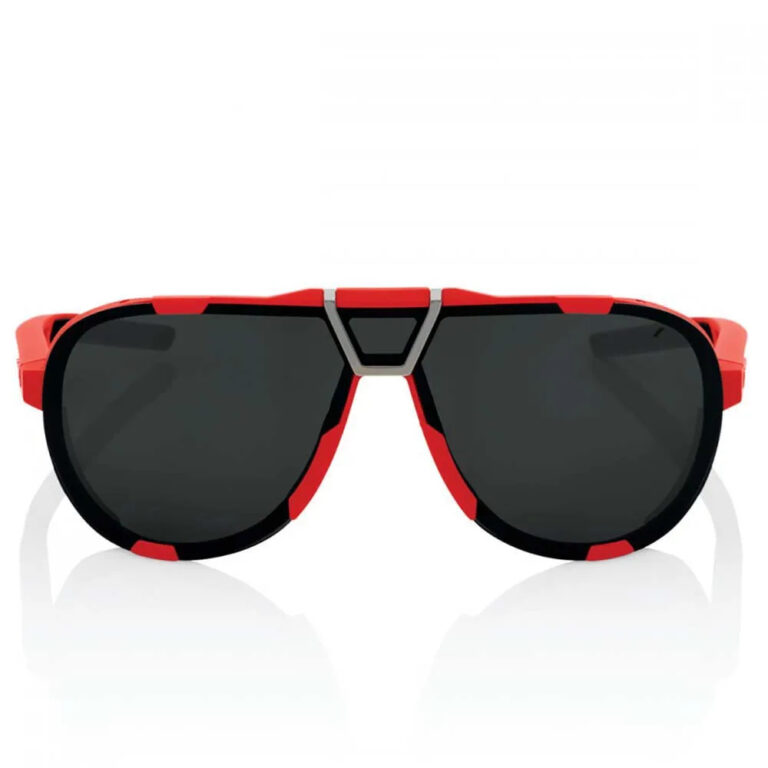 100percent Westcraft Sunglasses Black Mirror/CAT3 Soft Tact Red - Image 4