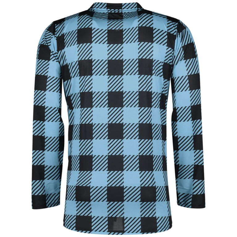 226ERS Plaid Cycling Long Sleeve Jersey S Blue - XL Blue - Image 3