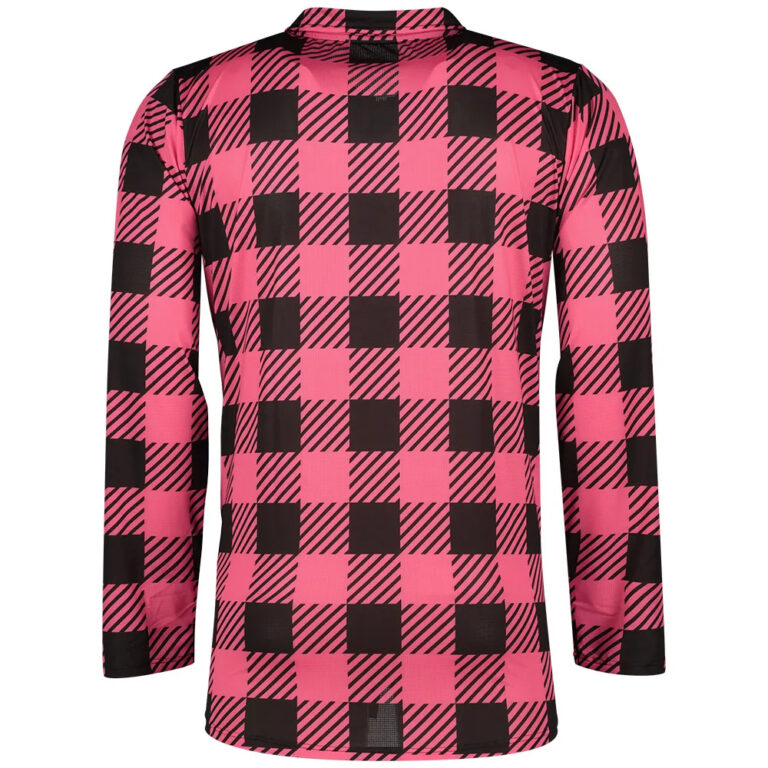 226ERS Plaid Cycling Long Sleeve Jersey S Pink - XL Pink - Image 3