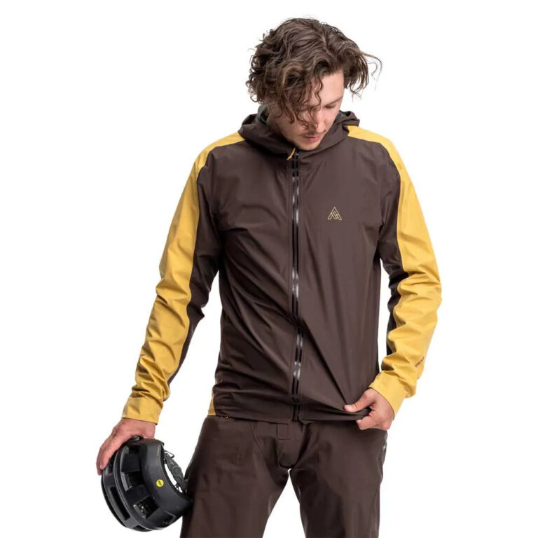 7mesh Copilot Jacket XS Brown / Yellow - 2XL Brown / Yellow - Image 7