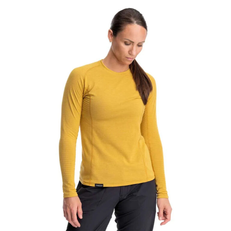 7mesh Gryphon Long Sleeve Jersey S Yellow - XL Yellow - Image 4