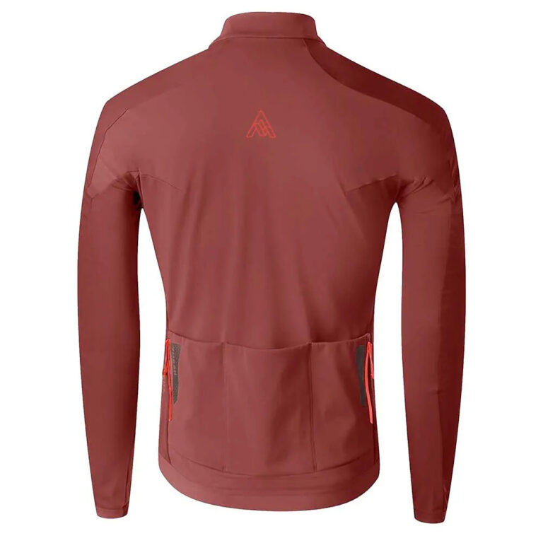 7mesh Synergy Long Sleeve Jersey L Redwood - XL Redwood - Image 2