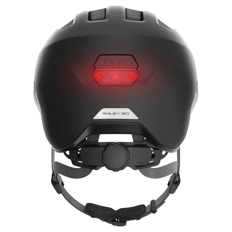 ABUS Smiley 3.0 ACE LED Junior Helmet S Velvet Black - M Velvet Black - Image 3