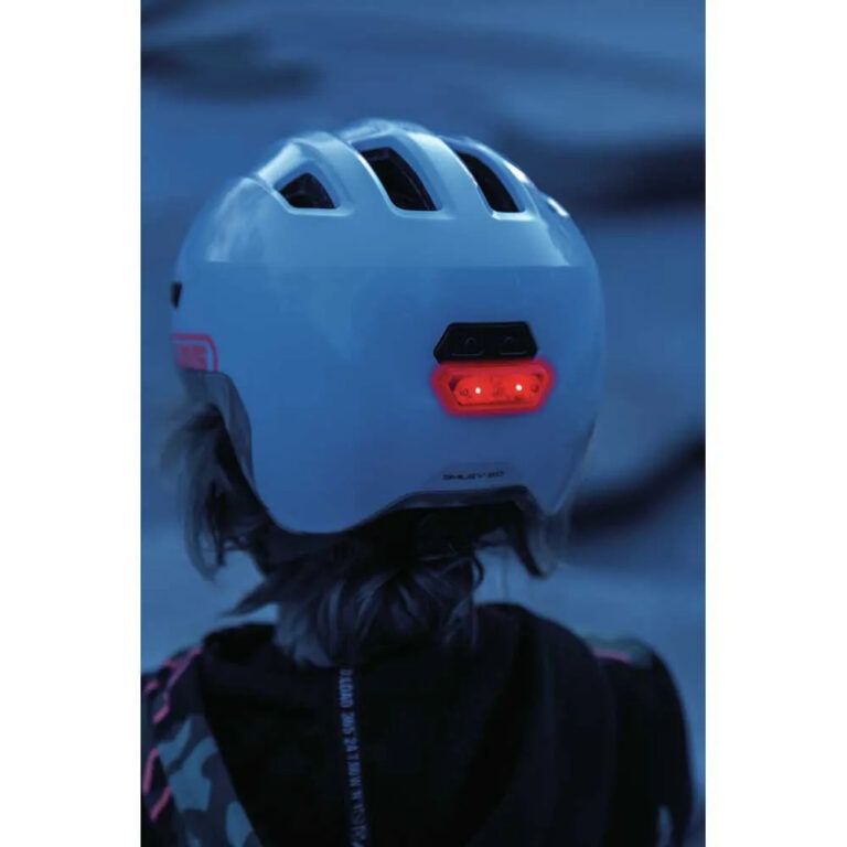 ABUS Smiley 3.0 ACE LED Junior Helmet S Velvet Black - M Velvet Black - Image 4