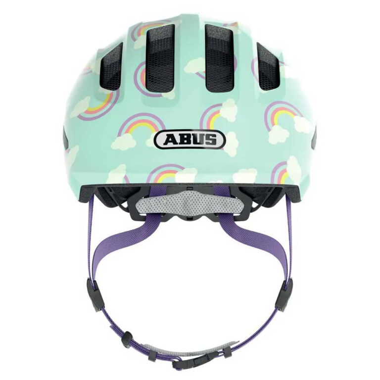 ABUS Smiley 3.0 LED Junior Helmet S Blue Rainbow - M Blue Rainbow - Image 3