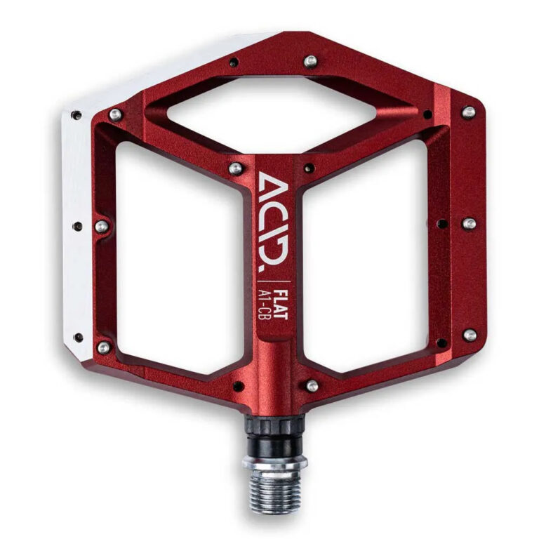 Acid Flat A1-CB Pedals One Size Red