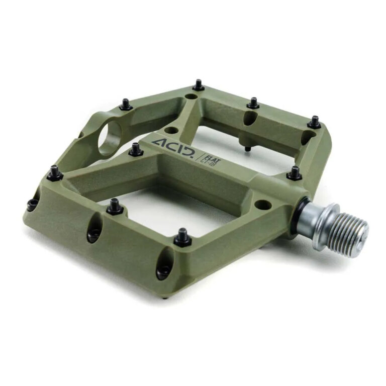 Acid Flat C1-IB Pedals One Size Olive Green - Image 3