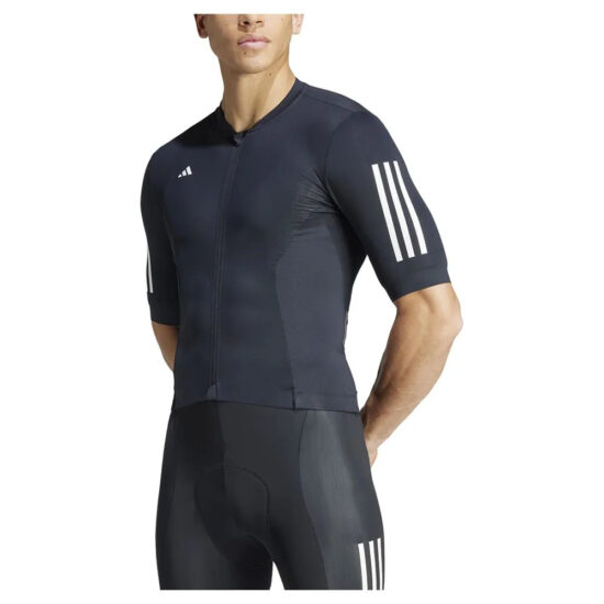 adidas Adidas The Race Short Sleeve Jersey S Black - M Black