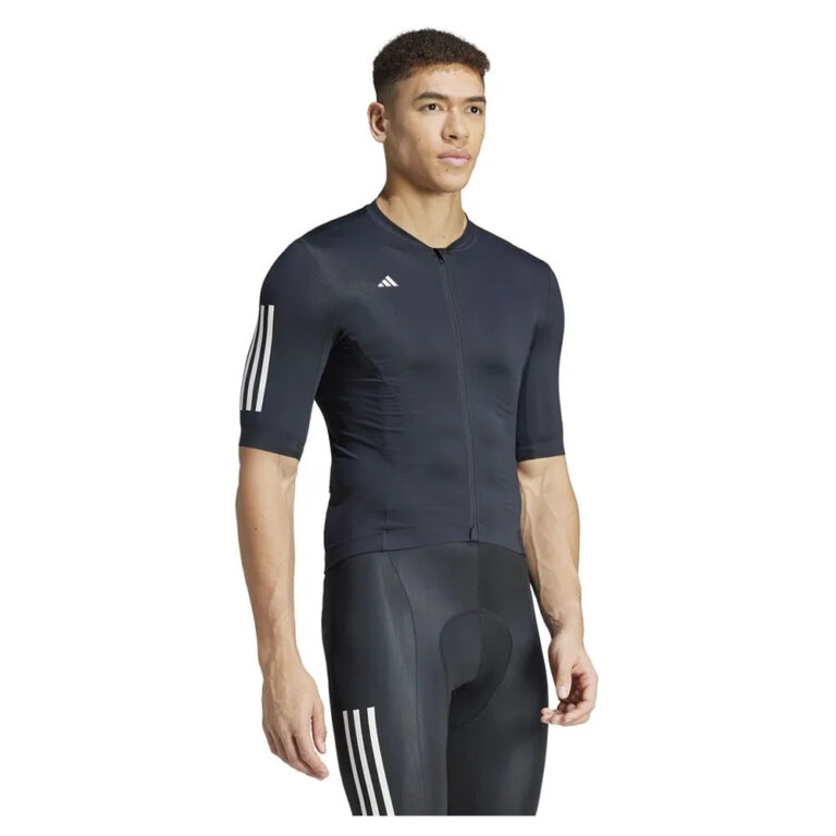 adidas Adidas The Race Short Sleeve Jersey S Black - M Black - Image 4