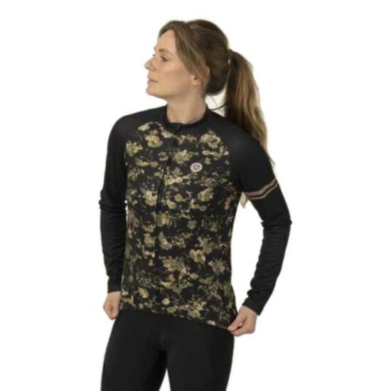 AGU Abstract Flower Essential Long Sleeve Jersey XS Strategy - 2XL Strategy