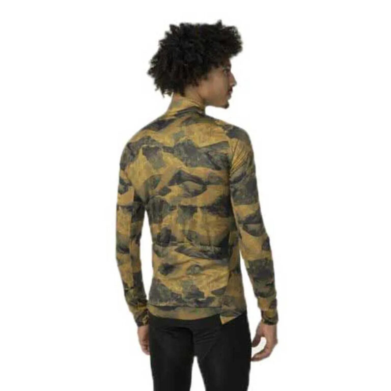 AGU Abstract Mountains Performance Long Sleeve Jersey S Army Green - 3XL Army Green - Image 2