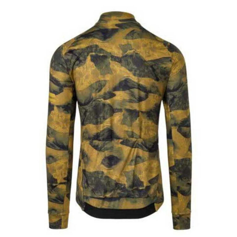 AGU Abstract Mountains Performance Long Sleeve Jersey S Army Green - 3XL Army Green - Image 4