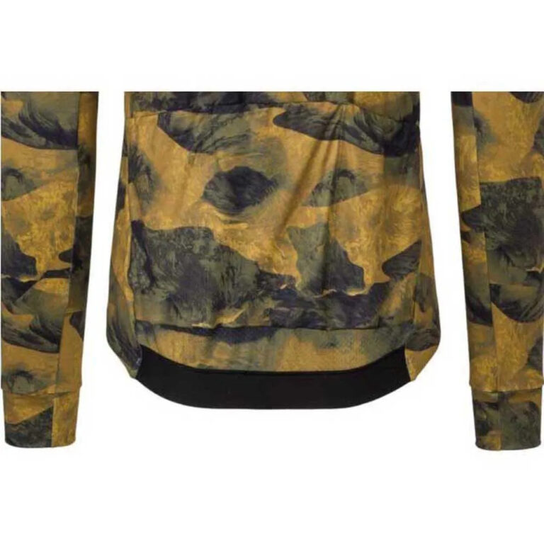 AGU Abstract Mountains Performance Long Sleeve Jersey S Army Green - 3XL Army Green - Image 9