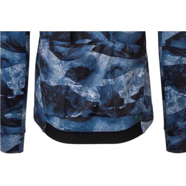 AGU Abstract Mountains Performance Long Sleeve Jersey S Steel Blue - 3XL Steel Blue - Image 9