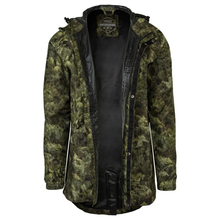 AGU AOP Rain Urban Outdoor Parka XS Forest Print - 2XL Forest Print - Image 3