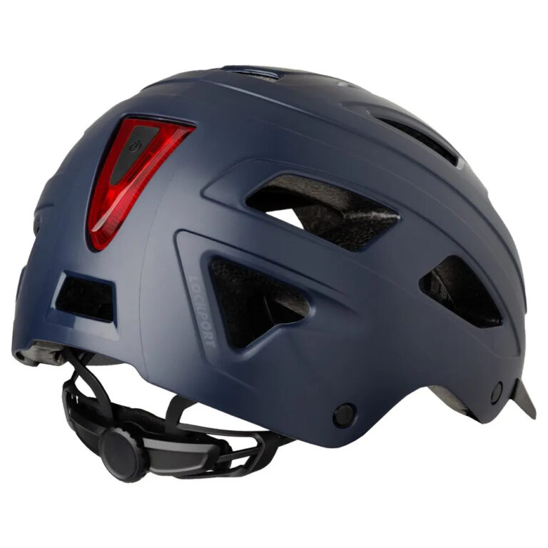 AGU Cit-E IV LED Urban Helmet S-M Deep Blue - L-XL Deep Blue - Image 3