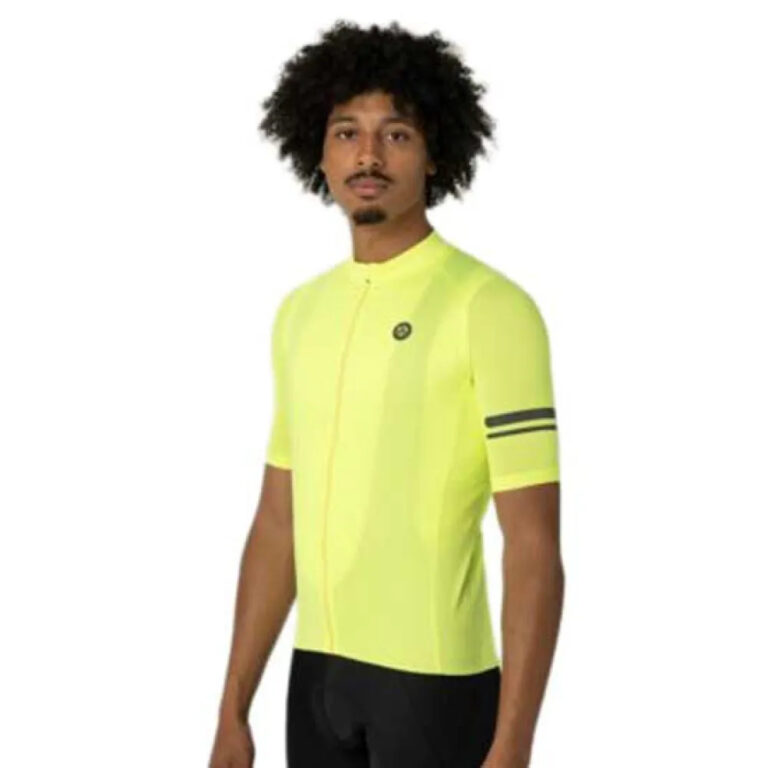 AGU Core Essential Short Sleeve Jersey S Neon Yellow - 3XL Neon Yellow