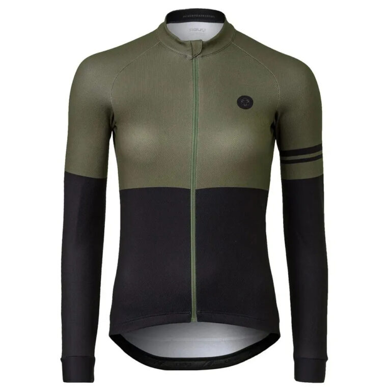 AGU Duo Essential Long Sleeve Jersey XS Army Green - 2XL Army Green - Image 3