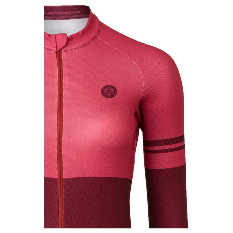 AGU Duo Essential Long Sleeve Jersey XS Rusty Pink - 2XL Rusty Pink - Image 7