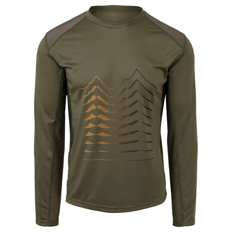 AGU Essential II Long Sleeve Enduro Jersey S Army Green - 3XL Army Green