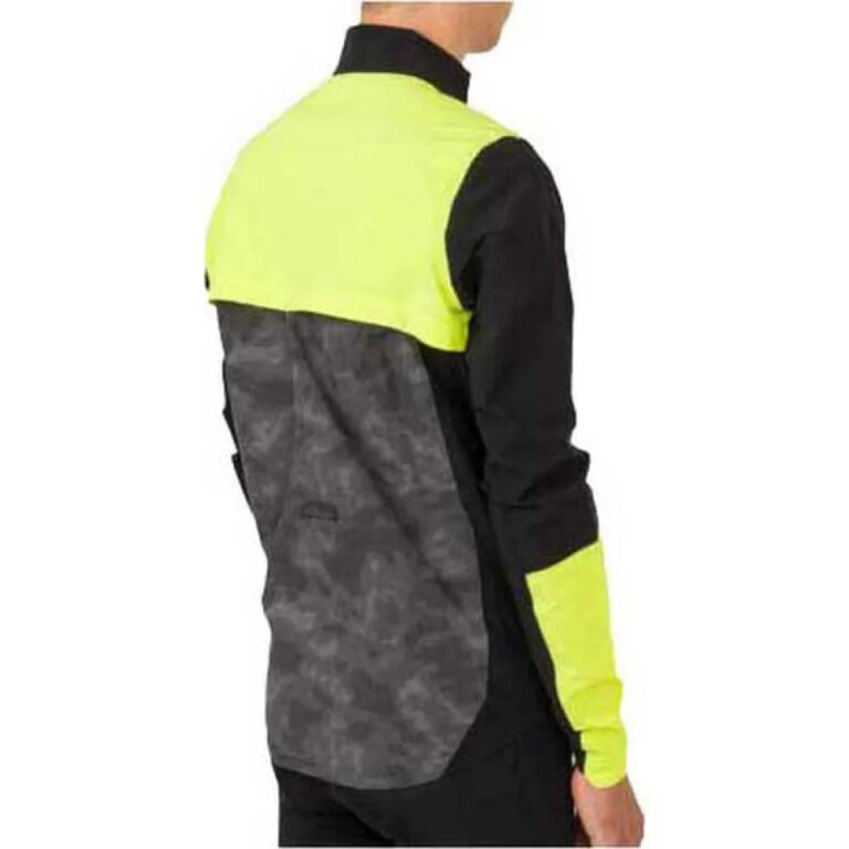 AGU Essential Prime Rain II Jacket S Hi-Vis Black - 3XL Hi-Vis Black - Image 4