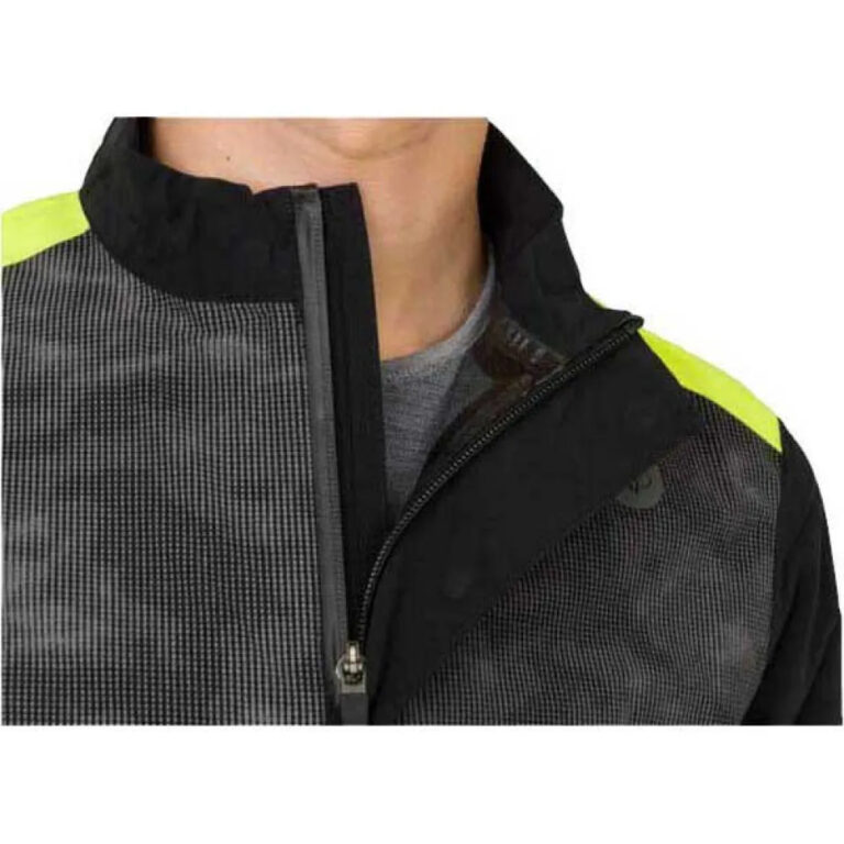 AGU Essential Prime Rain II Jacket S Hi-Vis Black - 3XL Hi-Vis Black - Image 9