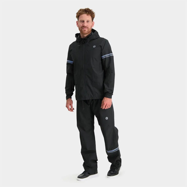 AGU Essential Rain Jacket S Black - 3XL Black - Image 4