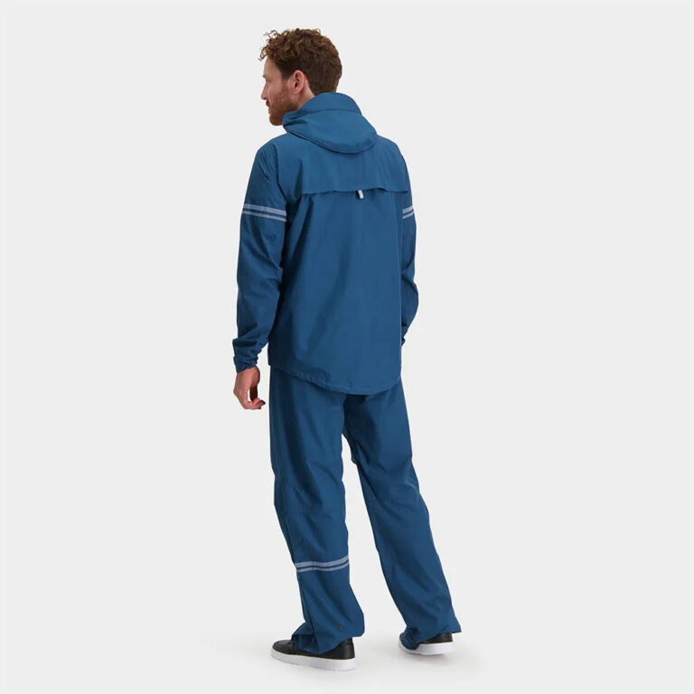 AGU Essential Rain Jacket S Teal Blue - 3XL Teal Blue - Image 5