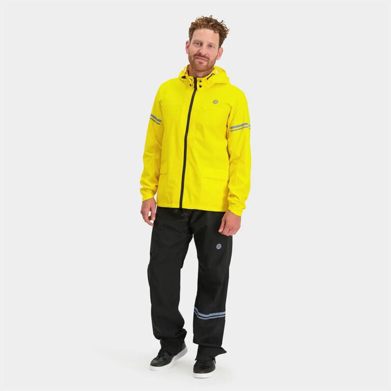 AGU Essential Rain Jacket S Yellow - 3XL Yellow - Image 4