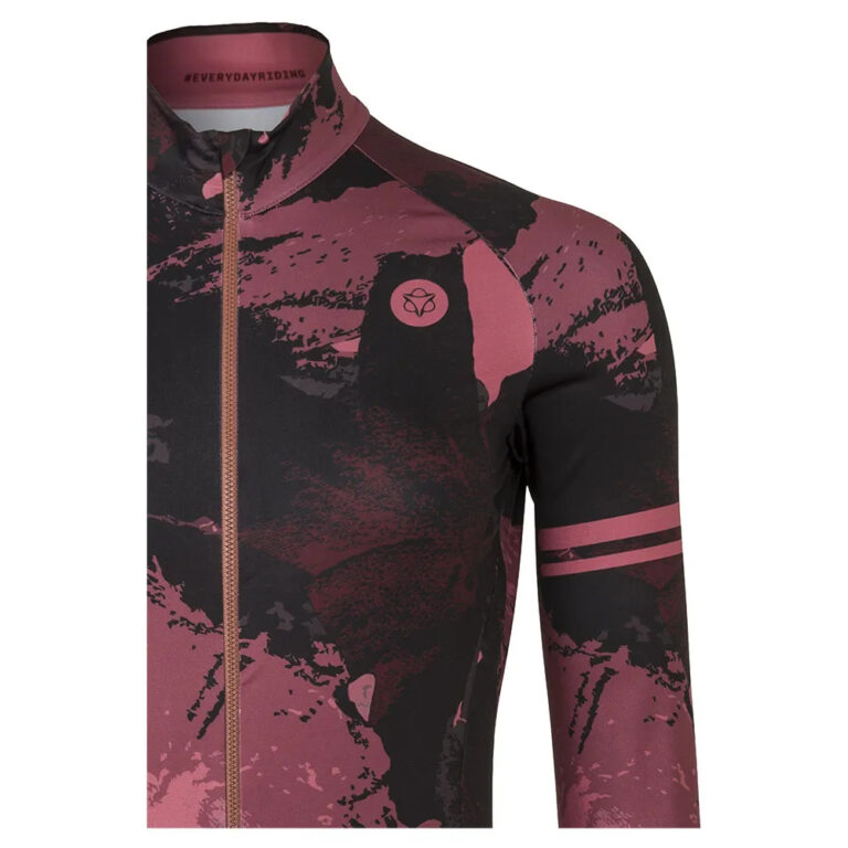 AGU Flower Performance Long Sleeve Jersey XS Heartless Pink - 2XL Heartless Pink - Image 5