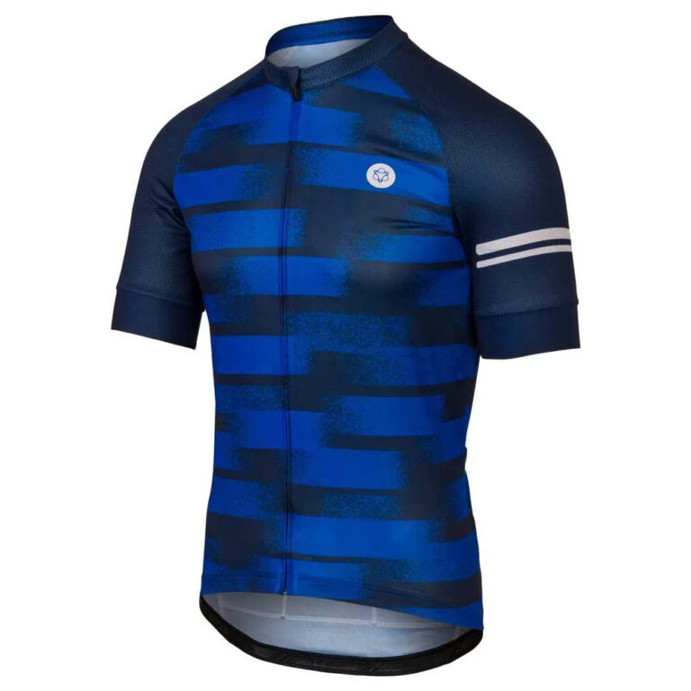 AGU Grainy Stripe Essential Short Sleeve Jersey S Deep Blue - 3XL Deep Blue - Image 3