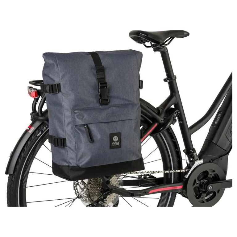 AGU H2O Roll Top Single Urban 14L Panniers One Size Black - Image 5