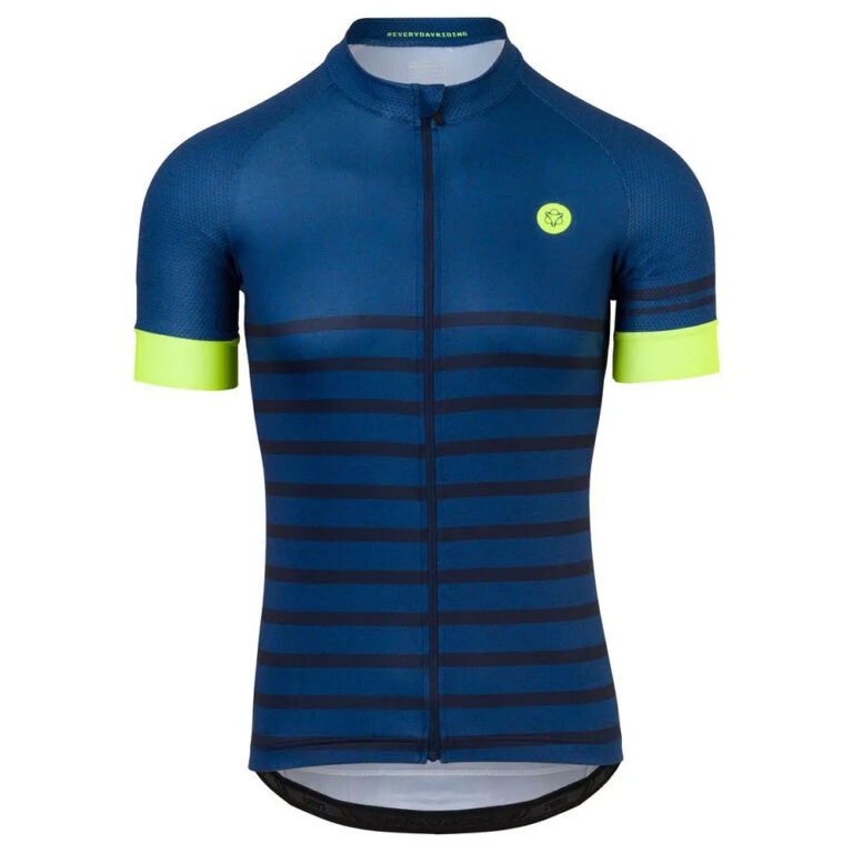 AGU Melange Essential Short Sleeve Jersey M Rebel Blue