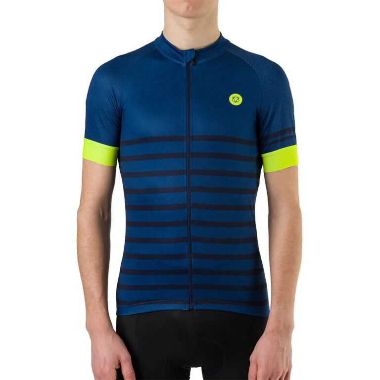 AGU Melange Essential Short Sleeve Jersey M Rebel Blue - Image 3