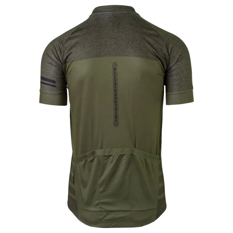 AGU Melange Essential Short Sleeve Jersey M Army Green - Image 2