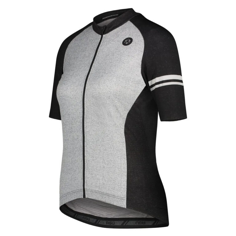 AGU Melange Essential Short Sleeve Jersey XS Black / Iron Grey - 2XL Black / Iron Grey - Image 3