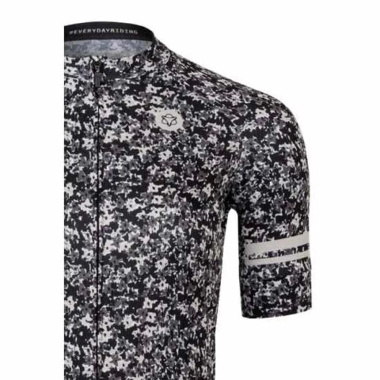 AGU Mini Flower Essential Short Sleeve Jersey XS Black - 2XL Black - Image 4