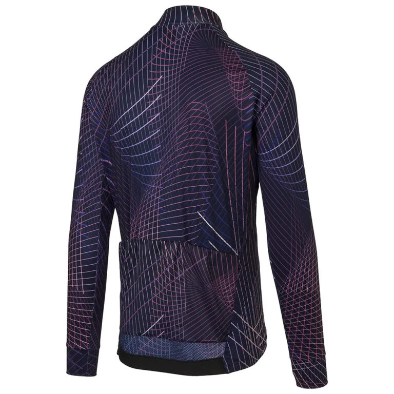 AGU Nocturnal Lines Performance Long Sleeve Jersey S Purple Velvet - 3XL Purple Velvet - Image 4