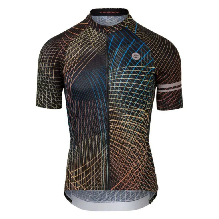 AGU Nocturnal Lines Performance Short Sleeve Jersey M Black - XL Black - Image 3