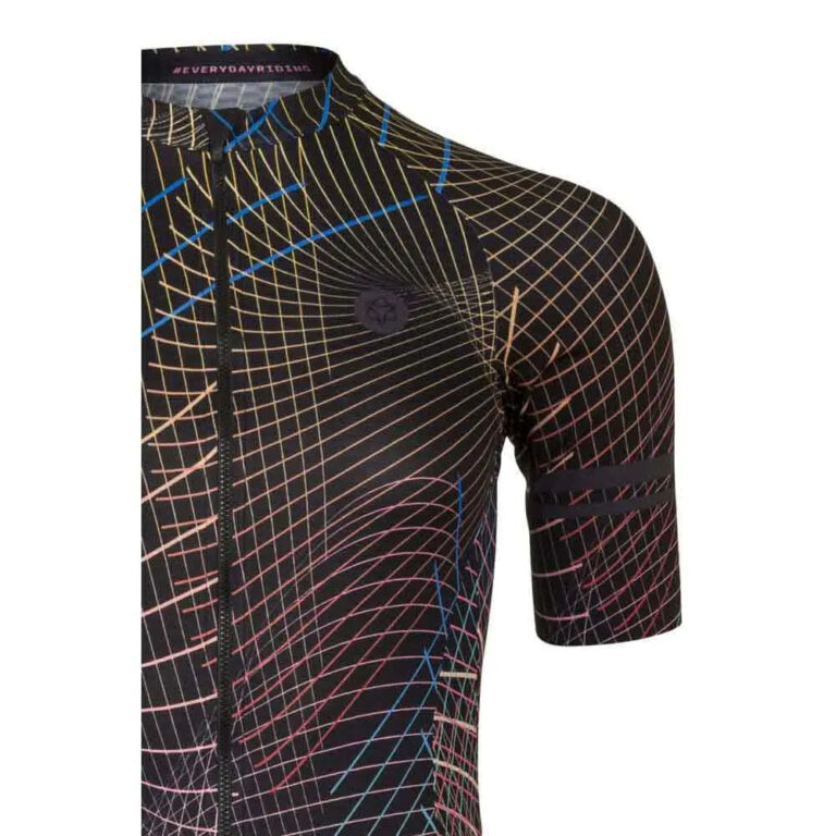 AGU Nocturnal Lines Performance Short Sleeve Jersey XS Black - 2XL Black - Image 5