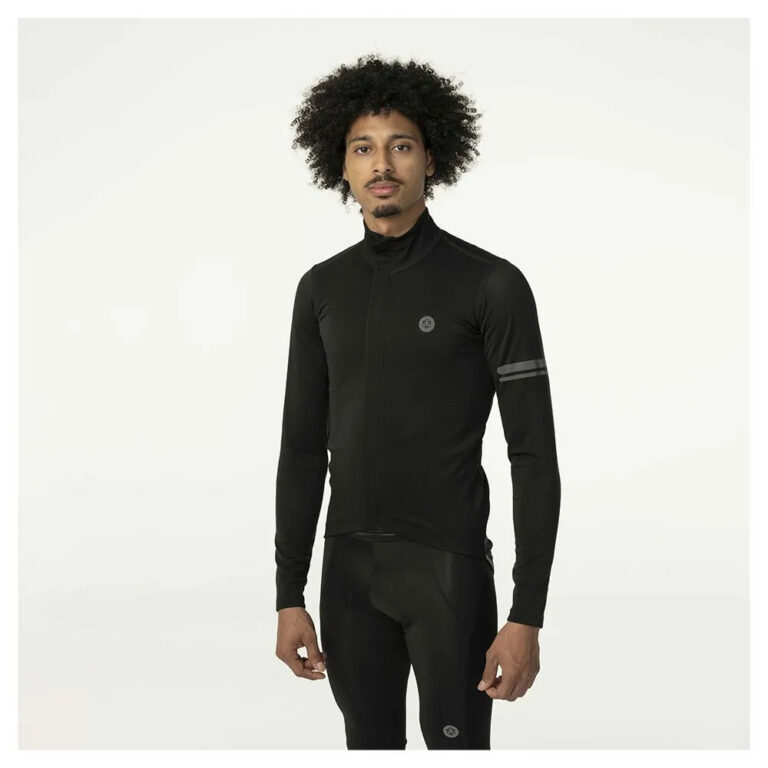 AGU Performance Rain Long Sleeve Jersey S Black - 3XL Black - Image 5